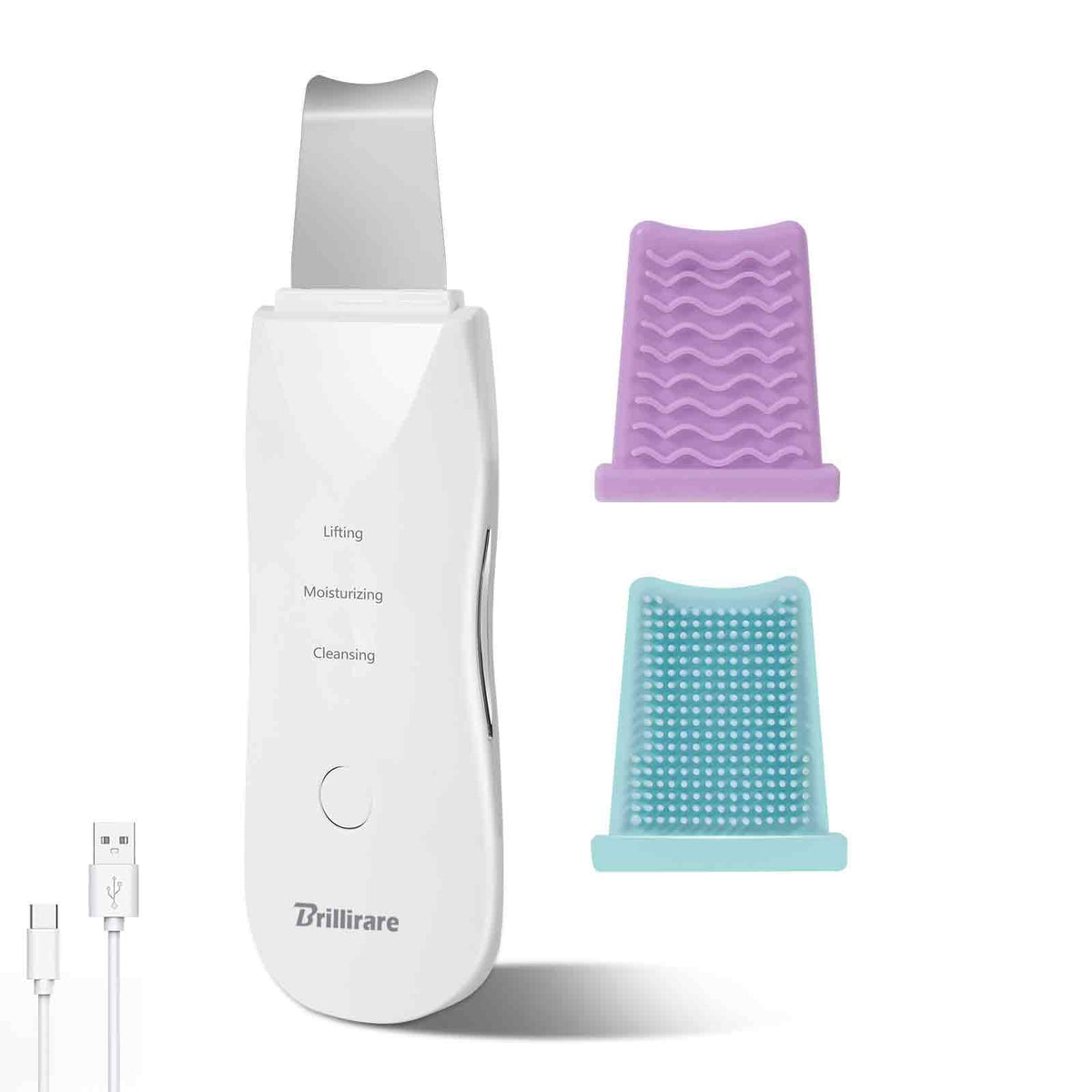 LUMISKIN 3-in-1 Facial Spatula, Blackhead Remover & Pore Cleaner