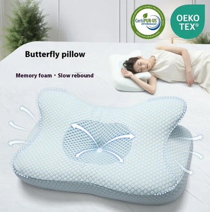 Butterfly Horn Memory Pillow