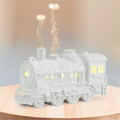 HIROGA Ultrasonic Train Aroma Diffuser 300ml with Lights and Mist Control