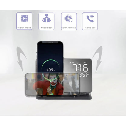 Multifunctional Wireless Charging Clock