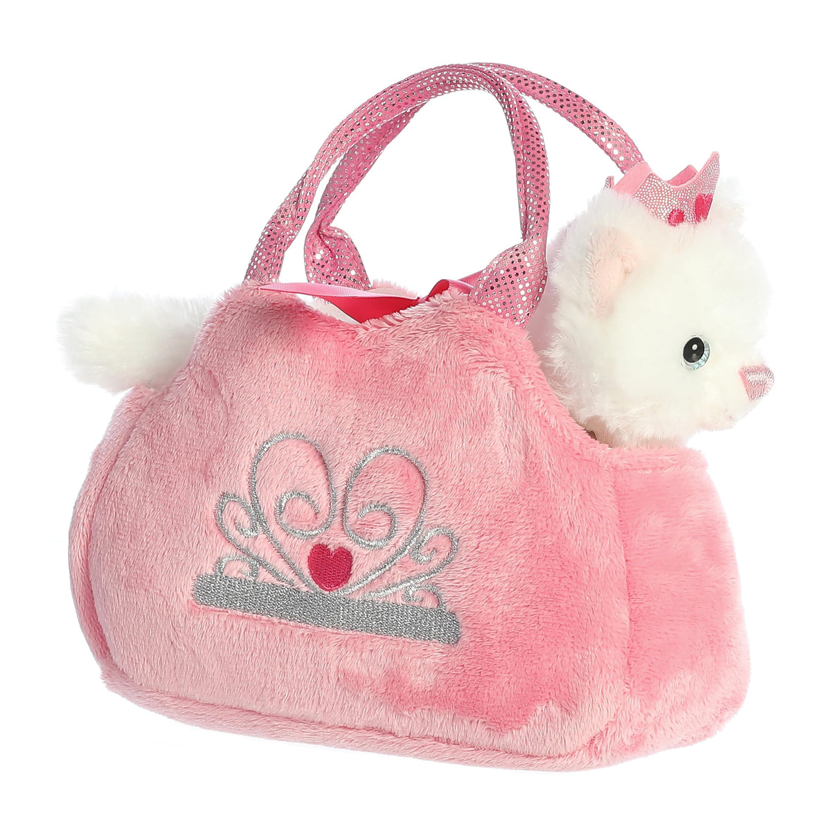 Aurora Princess Kitten Plush Carrier - 8" Multicolor