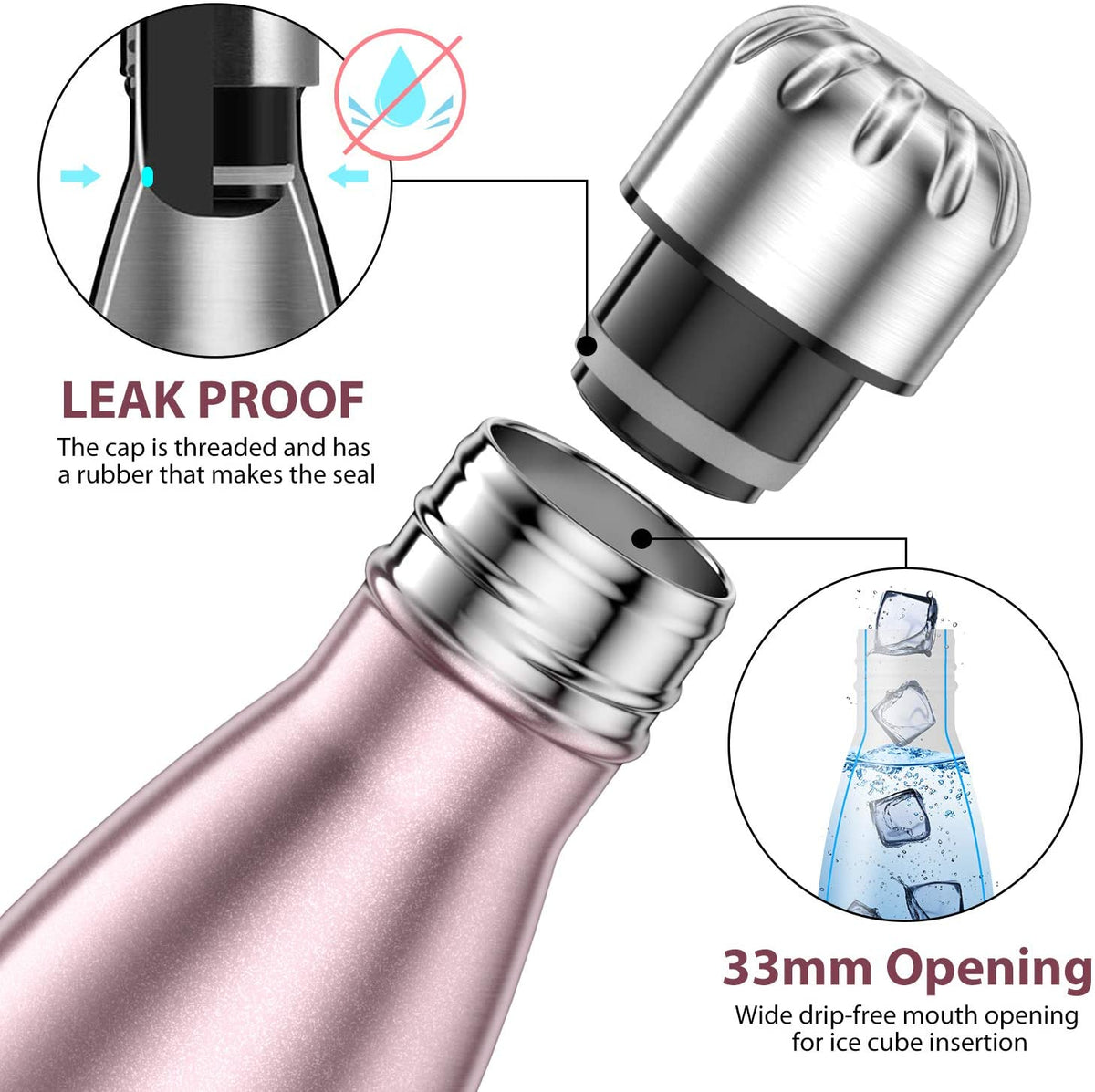 17oz Eco-Friendly Stainless Bottle