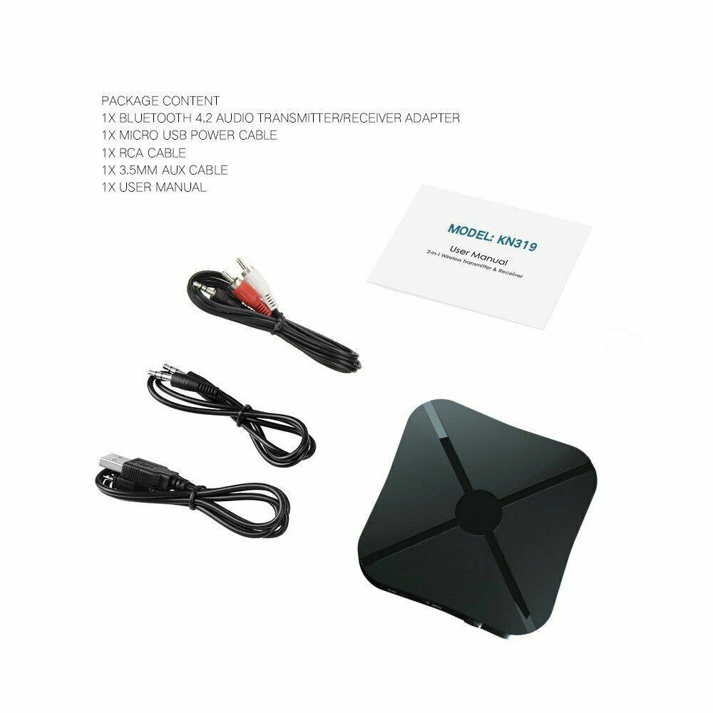 Bluetooth Dual-Function Audio Adapter for TV & Home