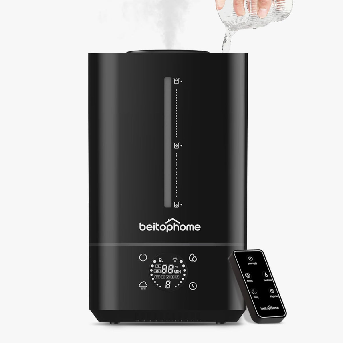 6L Quiet Bedroom Humidifier with Remote Control