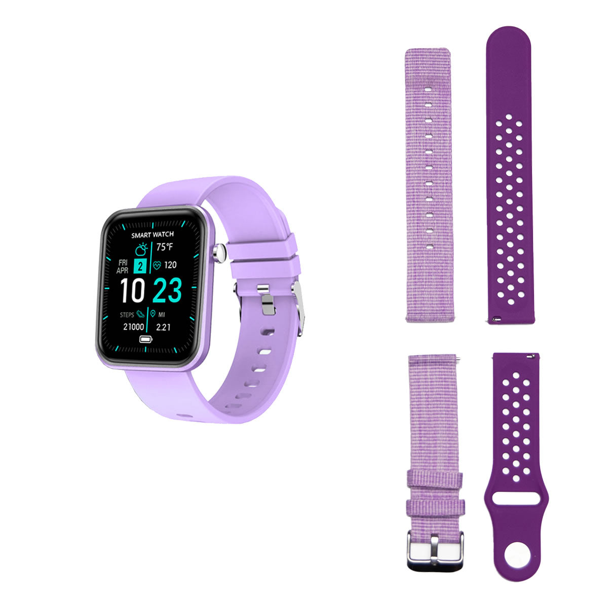 Tri-Band Wellness Smartwatch