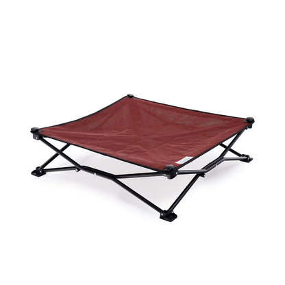 Coolaroo On The Go Pet Bed - Brick - Medium (30" x 30")