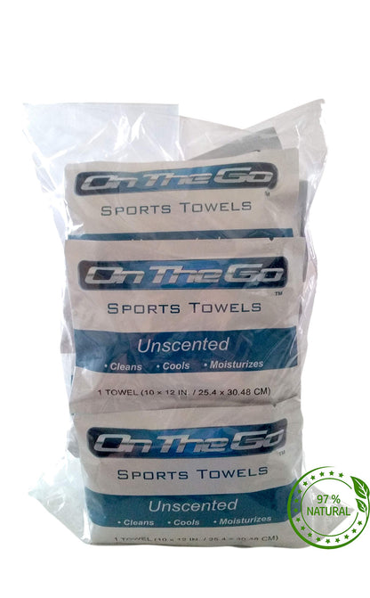 TravelFresh Unscented Body Wipes (25 Pack)