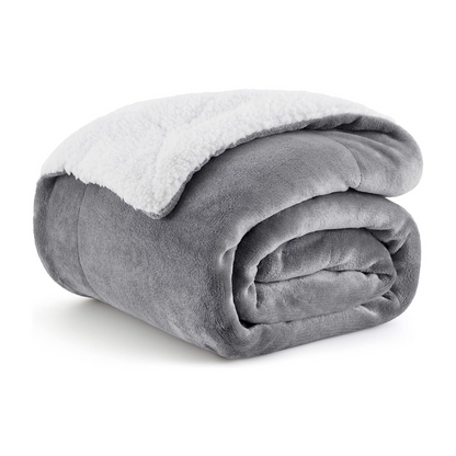 Cozy Lamb Microfleece Throw
