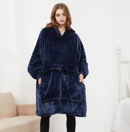 USB Cozy Hooded Heating Blanket