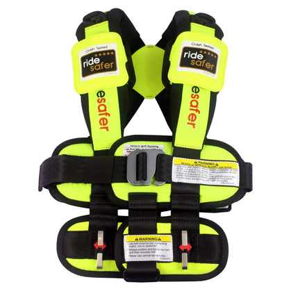 TravelEase - Compact Portable Yellow Car Seat for Daily Safety