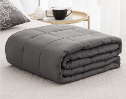 Plaid Weighted Comforter