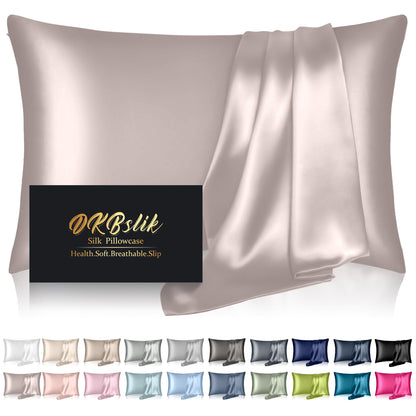 King-Size Mulberry Silk Pillowcase for Hair & Skin