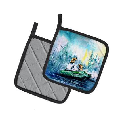 Bayou Fishing Pot Holder Duo