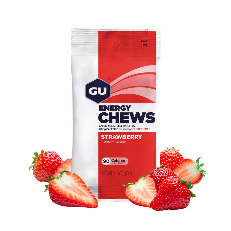 Strawberry Workout Chews with Electrolytes 12-Pack