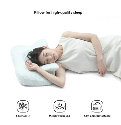 Butterfly Horn Memory Pillow