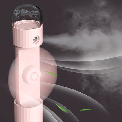 Compact MistyCool USB Fan & Humidifier