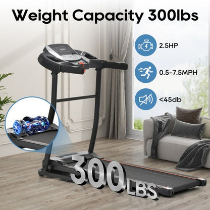 Home Gym Quiet Folding Treadmill
