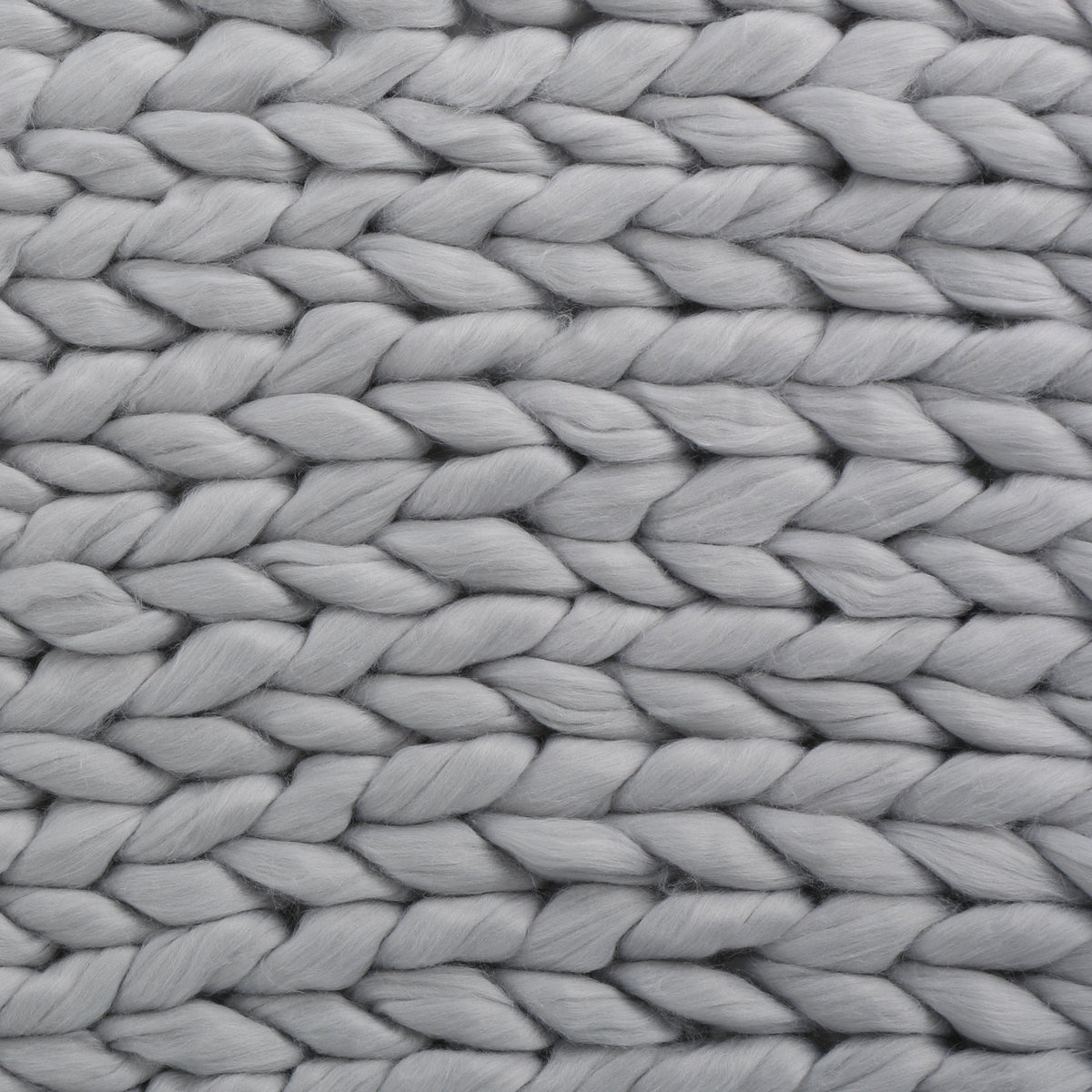 Silver Comfort Knit Blanket
