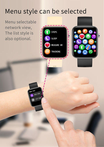 Tri-Band Wellness Smartwatch
