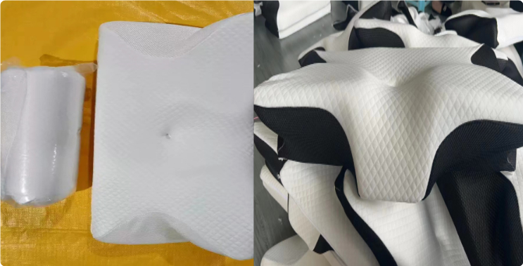 Ergonomic Memory Foam Neck Pillow