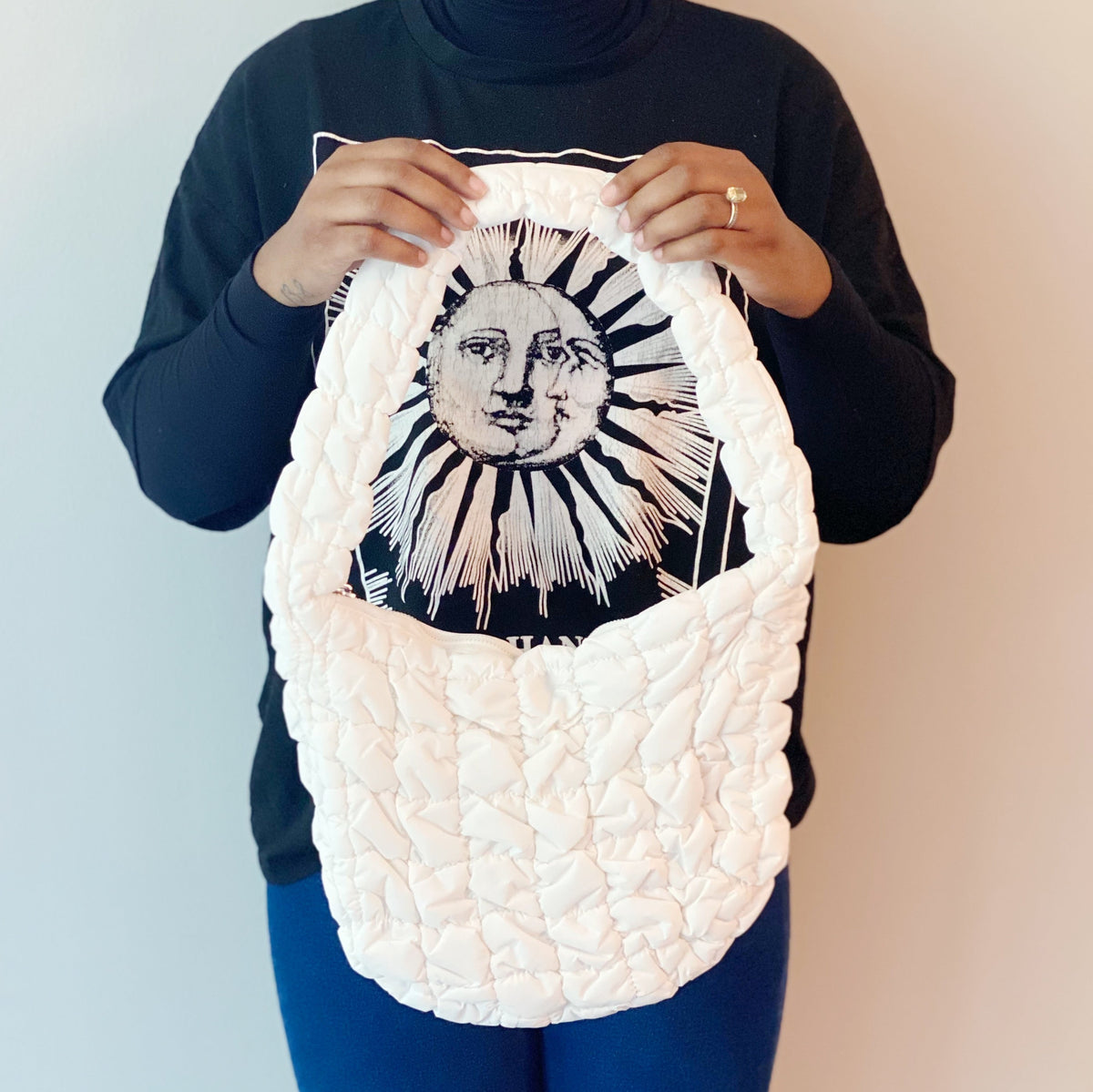 Quilted Daily Essentials Bag