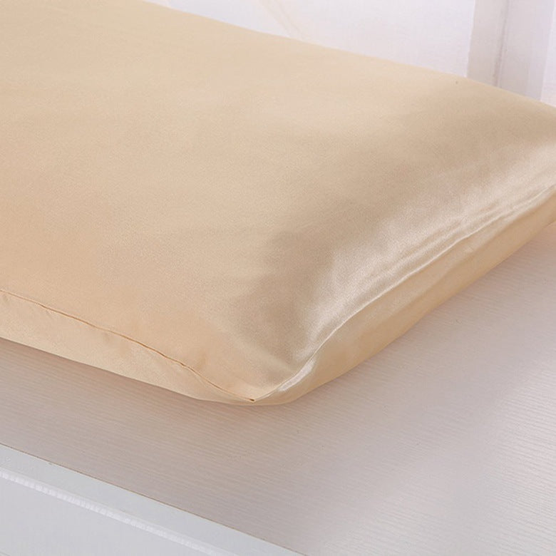 Silky Satin Solid Pillowcase