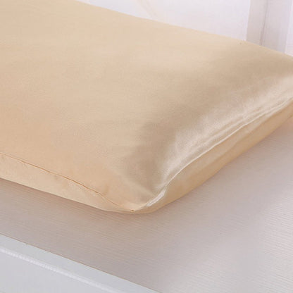 Silky Satin Solid Pillowcase