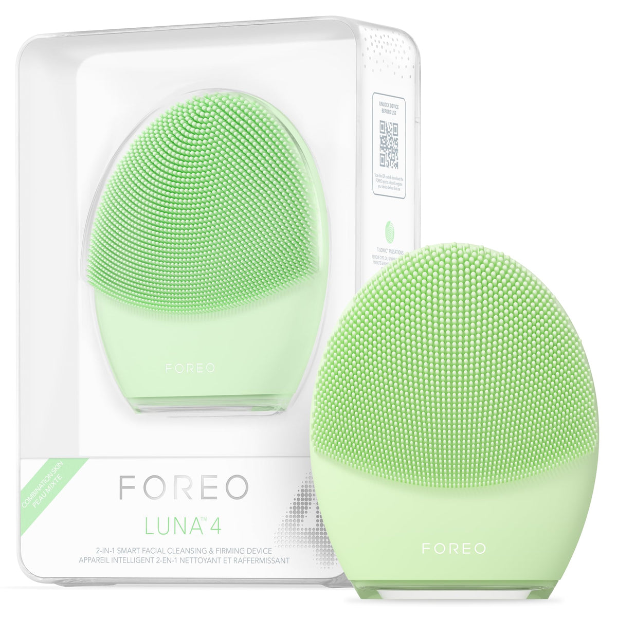 LUNA 4 Dual-Action Facial Brush - Skin Firming & Cleansing