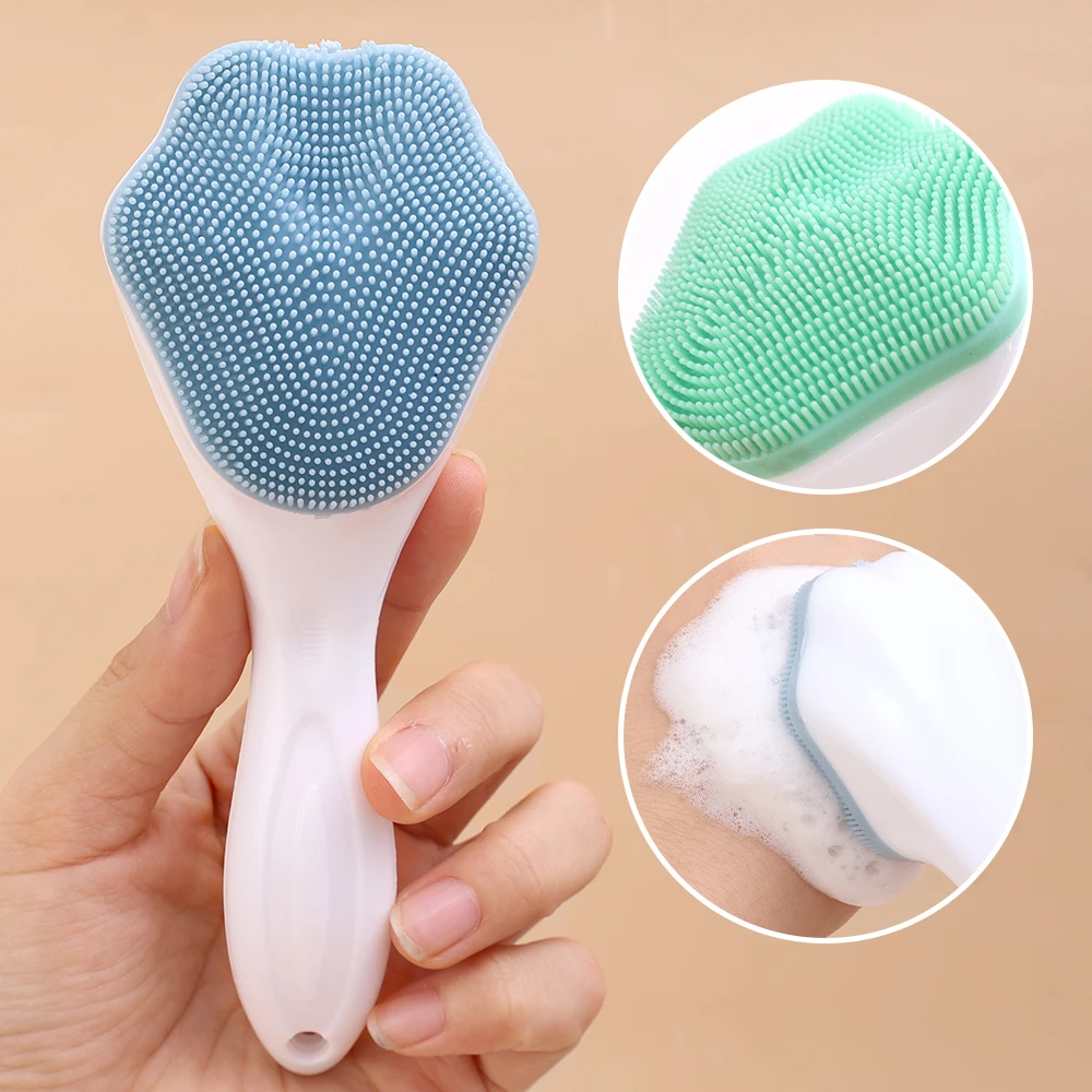 Silicone Kitty Paw Face Brush