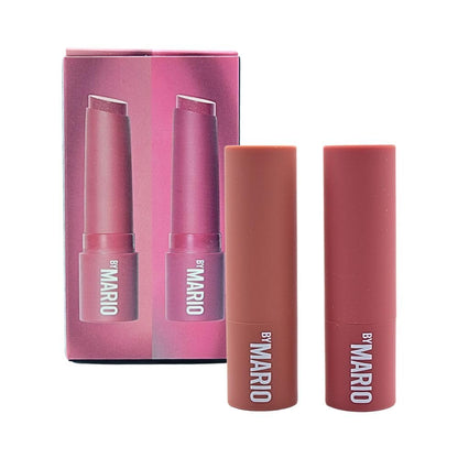 Mario's Mini Glow Lip Serum Duo - Bare & Rose