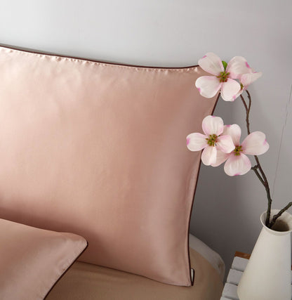 Luxury Silk Satin Single Pillowcase - Bulk