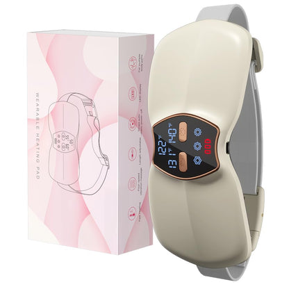 Cordless Menstrual Relief Pad with 3 Heat and Vibration Modes
