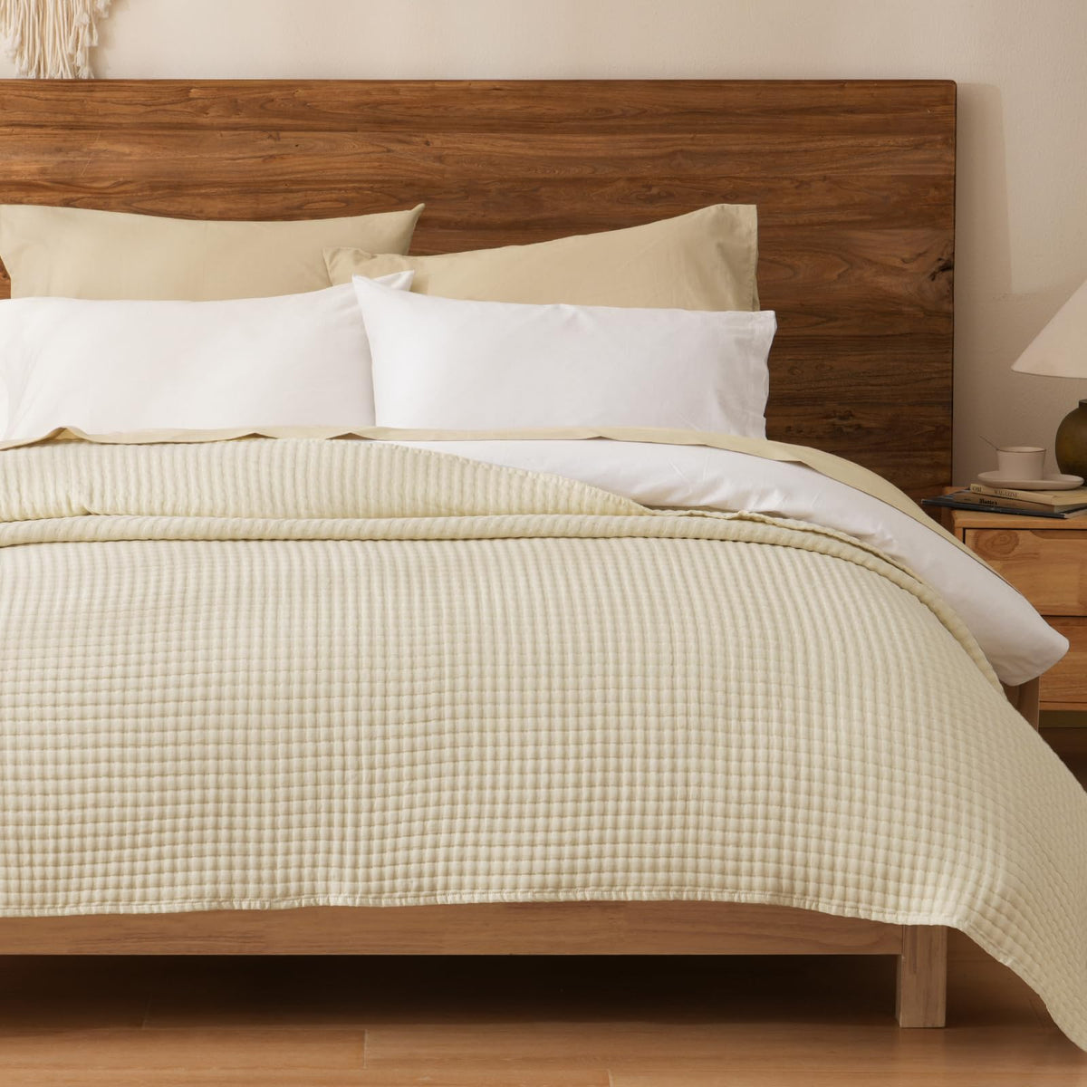 PHF Luxe Muslin Blanket Queen - Soft Lyocell & Cotton Mix 90"x90"