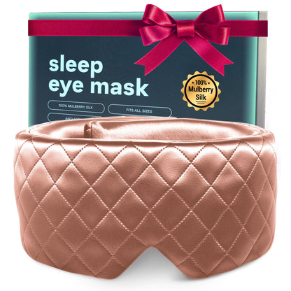 Silk Nirvana Sleep Mask - Unisex Full-Block Design