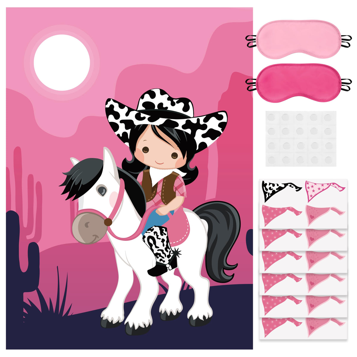 Cowgirl Bandana Blast Game Set