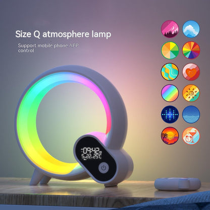 ColorGlow Smart Alarm Clock with Bluetooth Speaker