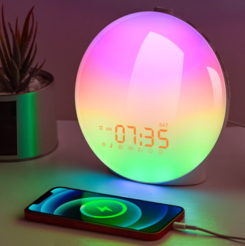 Sunrise Simulation LED Alarm Clock