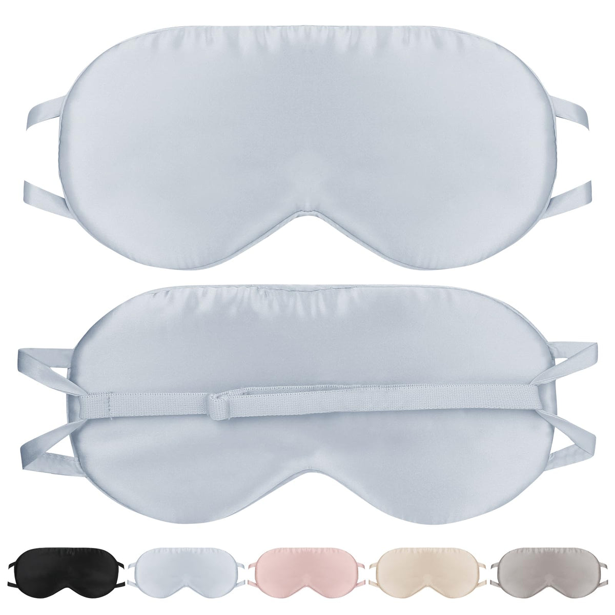 MULBERRY Essence Silk Sleep Mask with Adjustable Fit