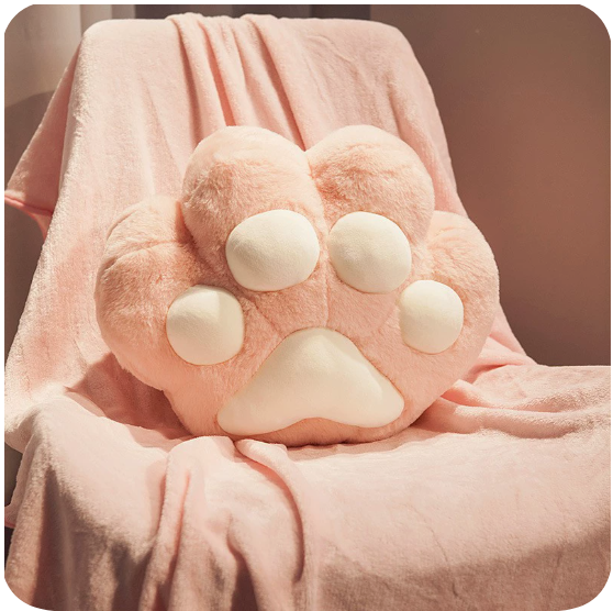 Paw Print Cozy Throw - AC Friendly