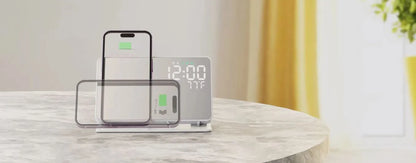 Multifunctional Wireless Charging Clock