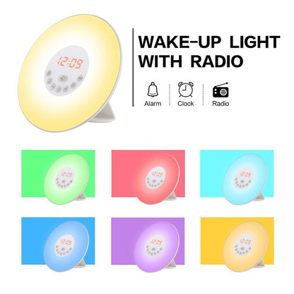 Luminous Wake-Up Alarm Clock Lamp
