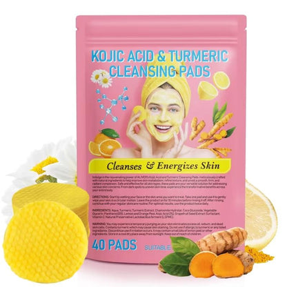 Turmeric Kojic Exfoliating Pads