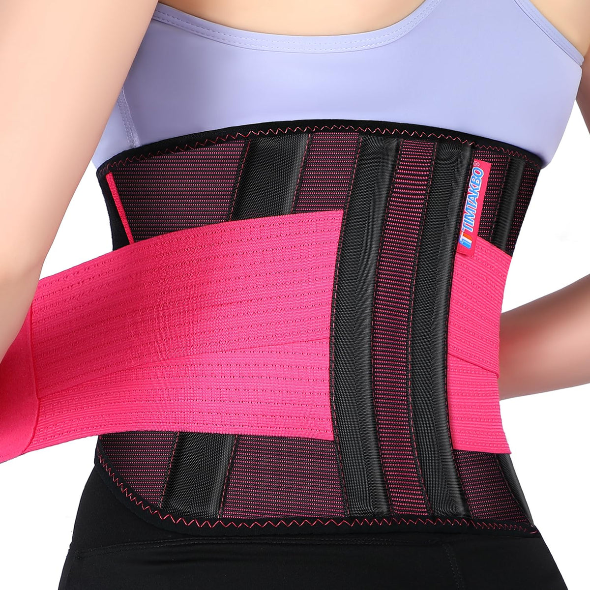 Red Lumbar Support Brace 2.0 for Sciatica & Herniated Disc Relief