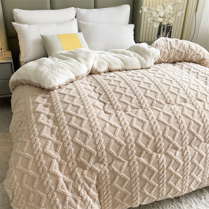 Cozy Cashmere Weighted Comforter