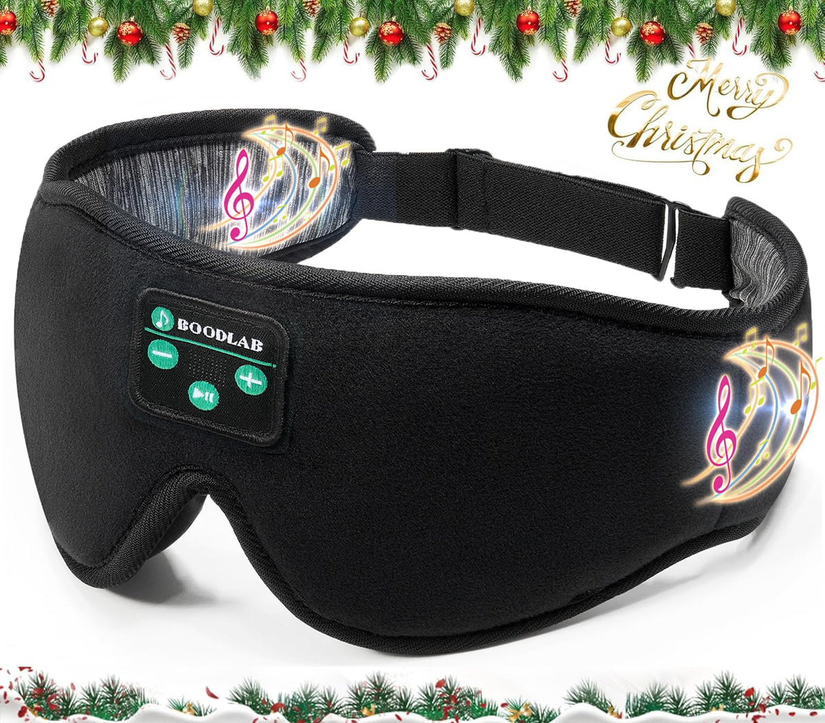 Boodlab Sleep Mask with Bluetooth Audio