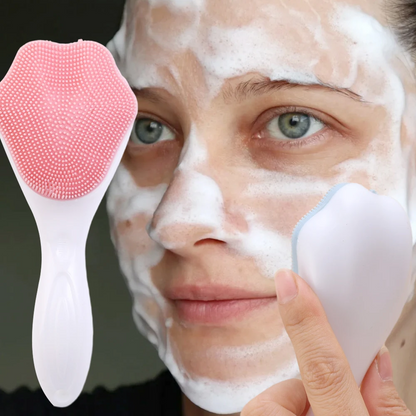 Silicone Kitty Paw Face Brush