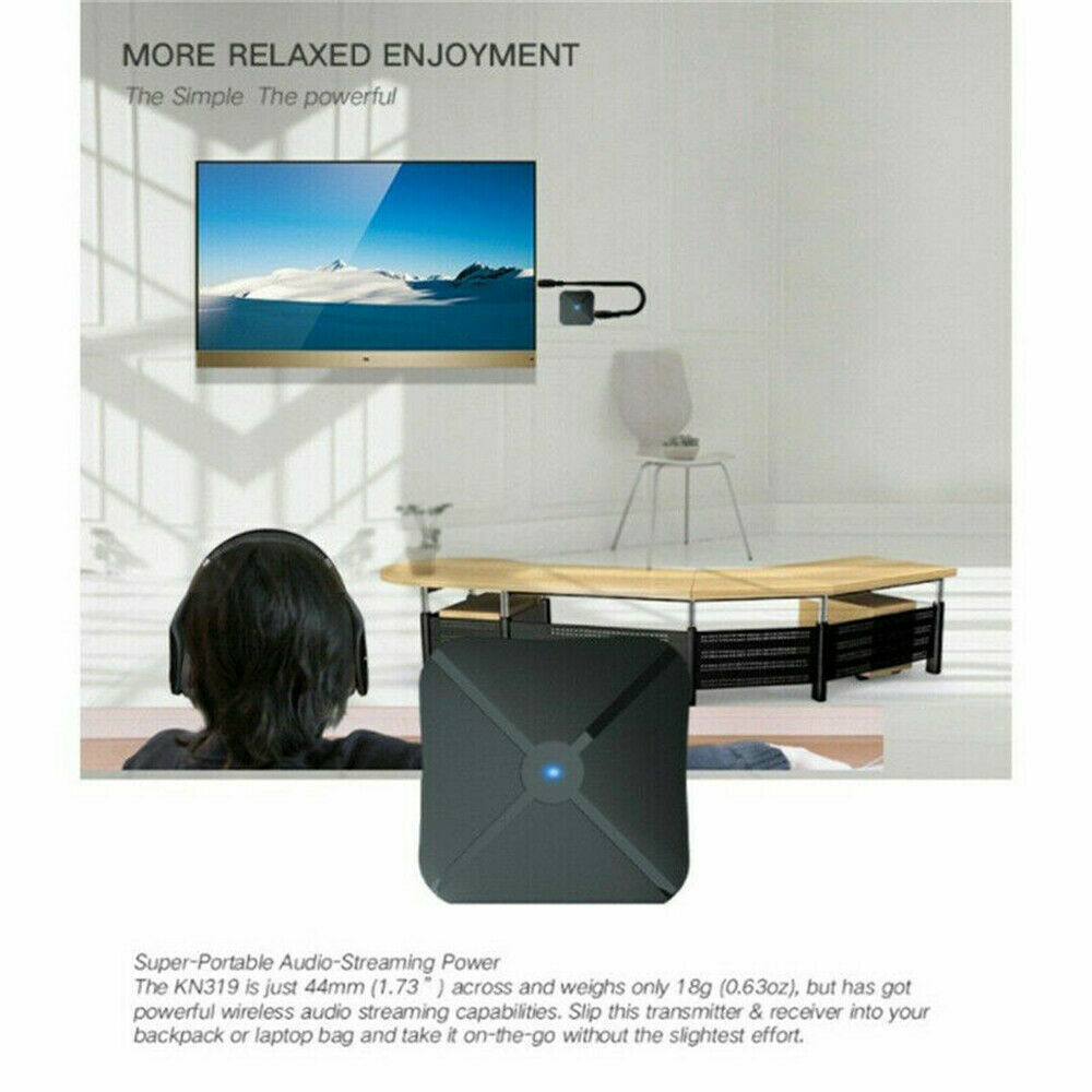 Bluetooth Dual-Function Audio Adapter for TV & Home