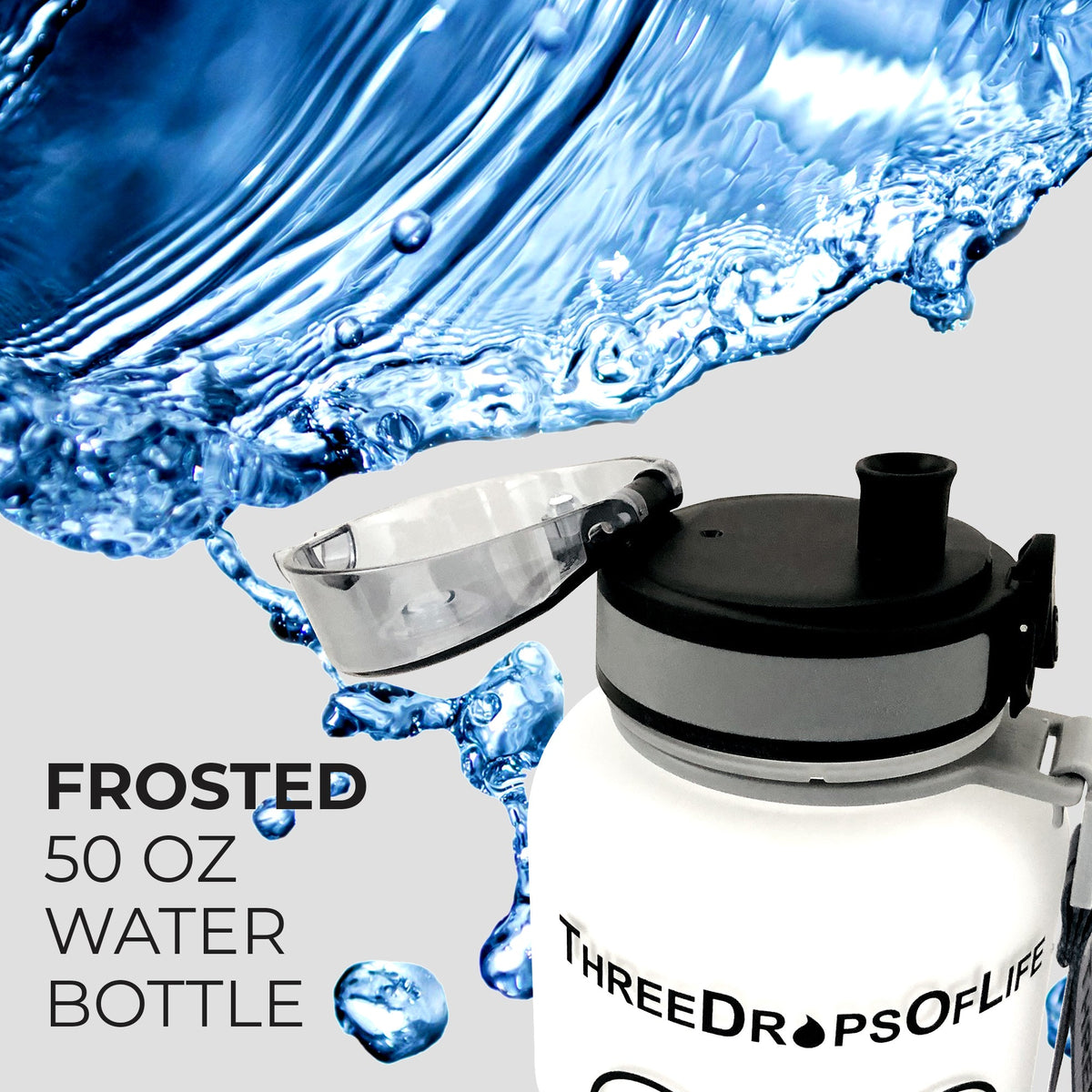 Chilled 50oz Athlete's Hydration Bottle