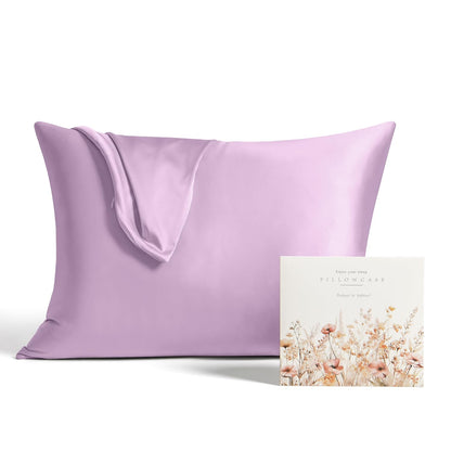 SilkenDreams Premium Satin Pillowcase with Zipper