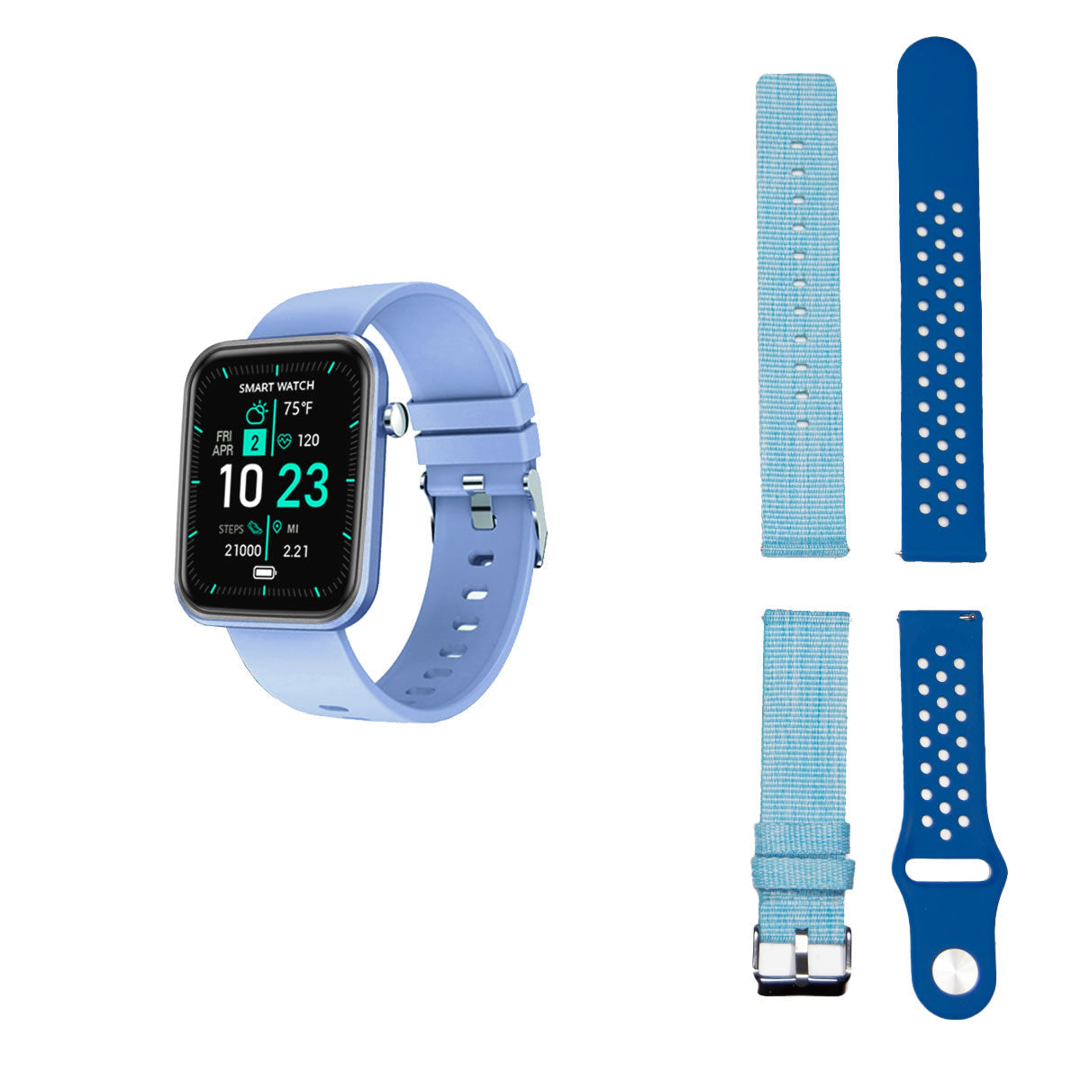 Tri-Band Wellness Smartwatch